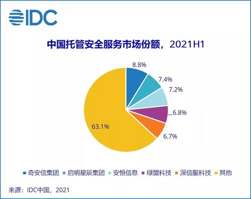 2021上半年中国IT安全服务市场跃升 整体收入约11.1亿美元，同比增长达110%，互联网接入及相关服务成关键驱动力